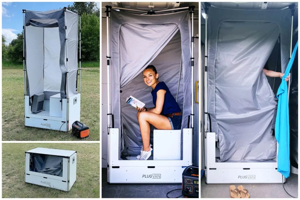 Douche Extérieure Portable pour Camping-Car